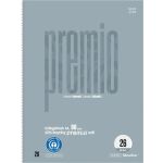 Premio Collegeblock DIN A4, 80 Blatt, 90g/qm, Lineatur...