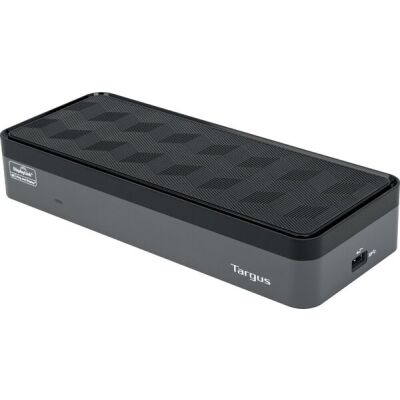 USB-C? Universal Quad 4K (QV4K) Dockingstation mit 100 W Power Delivery (USB Schnell-Ladung), schwarz