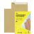 Versandtasche DIN B4, ohne Fenster, haftklebend, 150g/qm, Falte 40 mm, 10 Stück, natronbraun