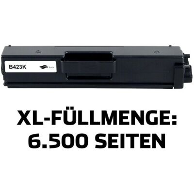 New Build Toner, ersetzt Brother TN-423BK, ca. 6.500 Seiten, schwarz