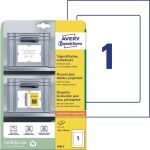 Träger-Etiketten 220 x 160 mm, weiß/hellgrau,...