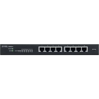 Smart Managed Switch 8-Port GbE, NebulaFlex, desktop, fanless