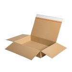 Faltkarton 343 x 243 x 63 mm mit Selbstklebestreifen und...