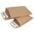 E-Commerce Papierversandtasche 260x70x410+100 mm mit Doppelfixverschluss