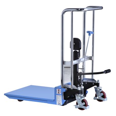 Hanselifter Gabel-/ Plattformhochhubwagen, Tragf.: 400 kg, Hubhöhe: 850 mm, Typ: PS0485