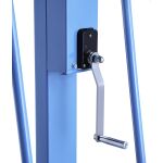 Hanselifter Handwinden-Minlifter, Tragf.: 200 kg, max. Hub: 1.500 mm, Typ: MES200