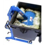 Hanselifter Hochhubwagen, max. Hub: 1.600 mm, Tragf.: 1000 kg, Typ: E-SDJ1016 inkl. Liftpress Aufsatz