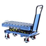 Hanselifter Hubtischwagen mit Rollenbahn, Tragf.: 500 kg, Typ: SPR500