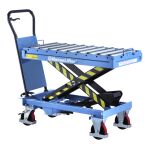 Hanselifter Hubtischwagen mit Rollenbahn, Tragf.: 500 kg, Typ: SPR500