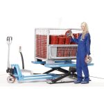 Hanselifter Hubtisch mit U-Profil, Tragf.: 1.000 kg, 230 V, Typ: HTF-U