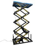 Stationärer Hubtisch 400 kg, Hubbereich 600 - 4.140 mm