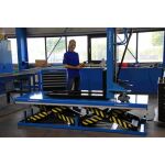 Hanselifter Hubtisch mit Tandemscheren, Tragf.: 2.000 kg, Typ: TASHT2t