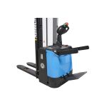 Smart-DH1229-PL-02, E-Deichselhochhubwagen, Hublast 1200kg, Hubhöhe 2900mm, mit Mitfahrplattform