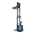 Smart-DH1229-PL-02, E-Deichselhochhubwagen, Hublast 1200kg, Hubhöhe 2900mm, mit Mitfahrplattform