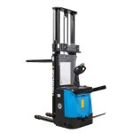 Smart-DH1236-PL-02, E-Deichselhochhubwagen, Hublast 1200kg, Hubhöhe 3600mm, mit Mitfahrplattform