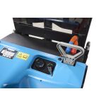 Smart-DH1225-BS-06, E-Deichselhochhubwagen, Hublast 1200kg, Hubhöhe 2500mm, mit Breitspur Fahrwerk zur Aufnahme verschiedener Palettengrößen