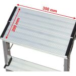 TREPPY DOPPEL-KLAPPTRITT 2x2 STUFEN