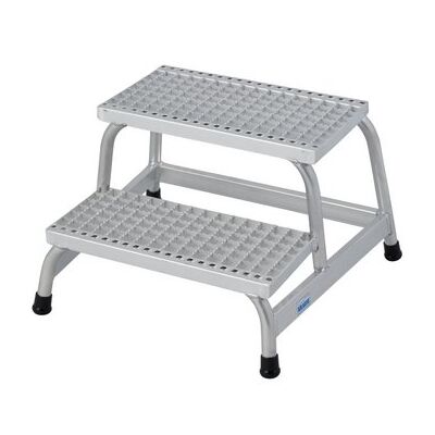 STABILO MONTAGETRITT MIT GITTERROSTSTUFEN 2 STUFEN