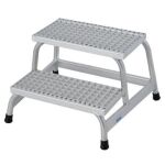 STABILO MONTAGETRITT MIT GITTERROSTSTUFEN 2 STUFEN