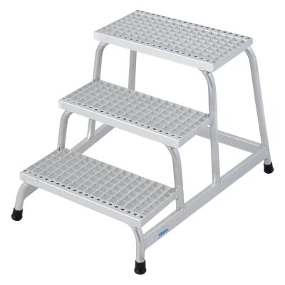 STABILO MONTAGETRITT MIT GITTERROSTSTUFEN 3 STUFEN