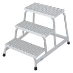 STABILO MONTAGETRITT MIT GITTERROSTSTUFEN 3 STUFEN