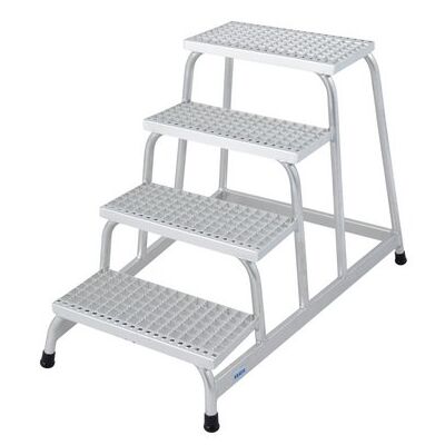 STABILO MONTAGETRITT MIT GITTERROSTSTUFEN 4 STUFEN