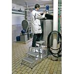 STABILO MONTAGETRITT MIT GITTERROSTSTUFEN 4 STUFEN