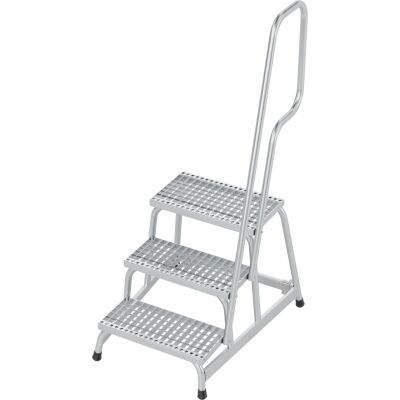 STABILO MOBILER MONTAGETRITT MIT GITTERROSTSTUFEN 3 STUFEN