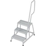 STABILO MOBILER MONTAGETRITT MIT GITTERROSTSTUFEN 3 STUFEN