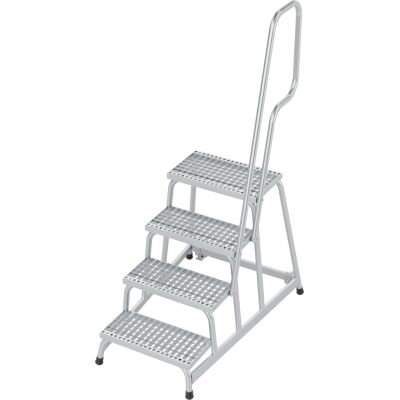 STABILO MOBILER MONTAGETRITT MIT GITTERROSTSTUFEN 4 STUFEN