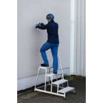 STABILO MOBILER MONTAGETRITT MIT GITTERROSTSTUFEN 4 STUFEN