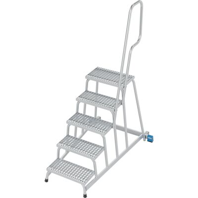 STABILO MOBILER MONTAGETRITT MIT GITTERROSTSTUFEN 5 STUFEN