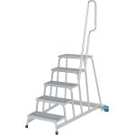 STABILO MOBILER MONTAGETRITT MIT GITTERROSTSTUFEN 5 STUFEN