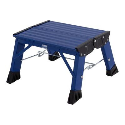 TREPPY PLUSLINE KLAPPTRITT BLAU 1 STUFE