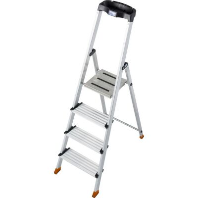 SEPURO STUFEN-STEHLEITER  4 STUFEN