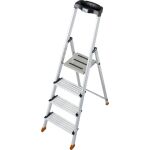 SEPURO STUFEN-STEHLEITER  4 STUFEN