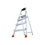 SEPURO STUFEN-STEHLEITER  4 STUFEN