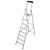 SOLIDO STUFEN-STEHLEITER  8 STUFEN