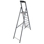 SEPRO S STUFEN-STEHLEITER ELOXIERT 8 STUFEN