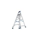 STABILO STUFEN-STEHLEITER, FAHRBAR 7 STUFEN