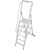STABILO STUFEN-STEHLEITER MIT GROSSER STANDPLATTFORM 6 STUFEN