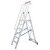STABILO STUFEN-STEHLEITER MIT GROSSER STANDPLATTFORM 6 STUFEN