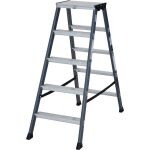 SEPRO D STUFEN-DOPPELLEITER ELOXIERT 2x5 STUFEN