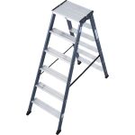 SEPRO D STUFEN-DOPPELLEITER ELOXIERT 2x6 STUFEN