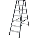 SEPRO D STUFEN-DOPPELLEITER ELOXIERT 2x7 STUFEN