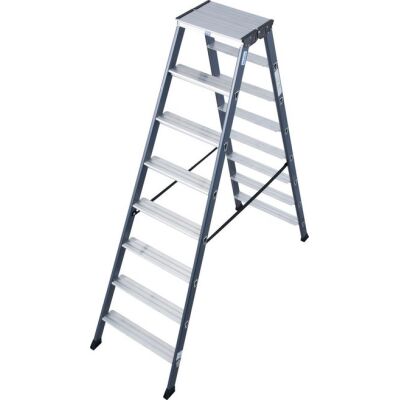 SEPRO D STUFEN-DOPPELLEITER ELOXIERT 2x8 STUFEN