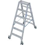 STABILO STUFEN-DOPPELLEITER, FAHRBAR 2x6 STUFEN