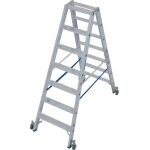 STABILO STUFEN-DOPPELLEITER, FAHRBAR 2x7 STUFEN