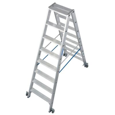STABILO STUFEN-DOPPELLEITER, FAHRBAR 2x8 STUFEN