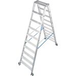 STABILO STUFEN-DOPPELLEITER, FAHRBAR 2x10 STUFEN